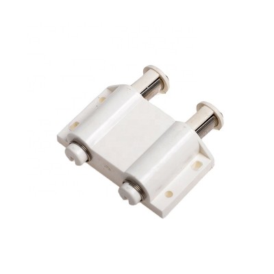 Cabinet Hardware White Double Magnetic Tip-On Touch Latch